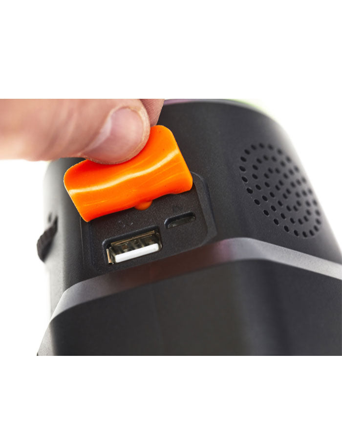 Dynamo Zivilschutzlampe mit Radio