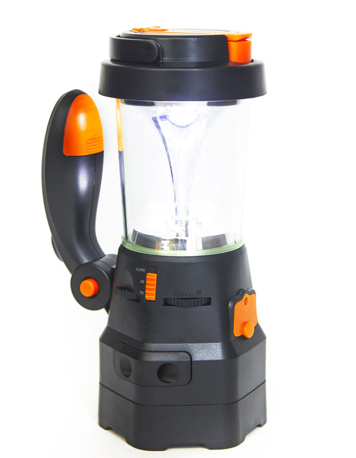 Dynamo Zivilschutzlampe mit Radio